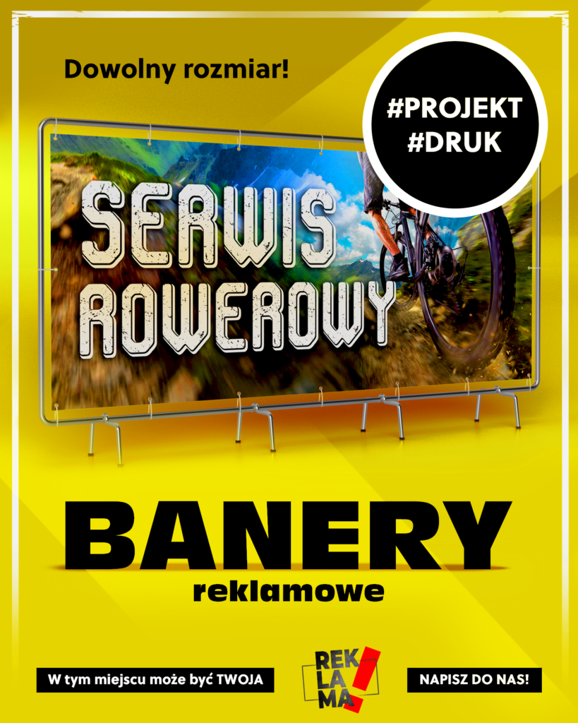 baner reklamowy wolsztyn
