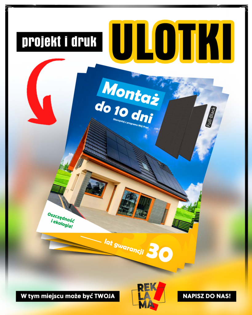 ulotki reklamowe wolsztyn